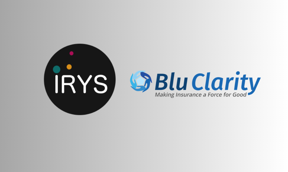 Blu Clarity and Irys Insurtech Announce Strategic Partnership