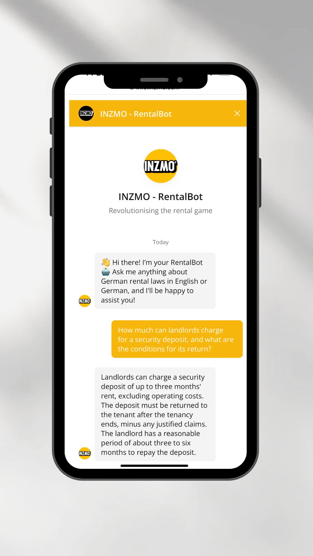 Berlin Insurtech INZMO Launches AIPowered Legal Chatbot to Support