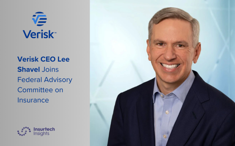  Verisk CEO Joins Federal Advisory Committee on Insurance