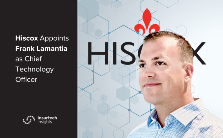  Hiscox Appoints Frank Lamantia as Chief Technology Officer