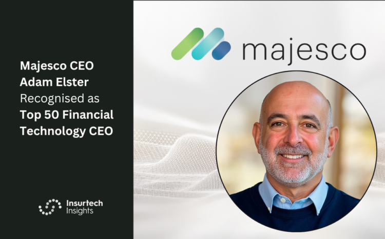  Majesco CEO Adam Elster Recognised as Top 50 Financial Technology CEO