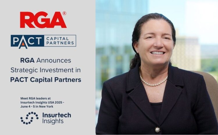  RGA Announces Strategic Investment in PACT Capital