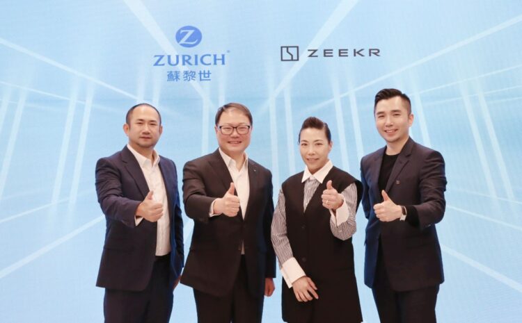  Zurich Partners with Zeekr Hong Kong to Offer Tailored EV Insurance