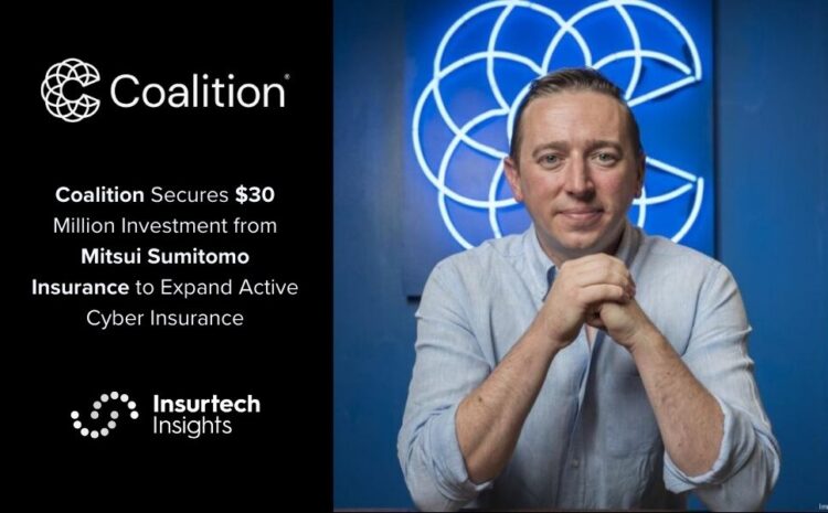  Coalition Secures $30 Million Investment from Mitsui Sumitomo Insurance to Expand Active Cyber Insurance