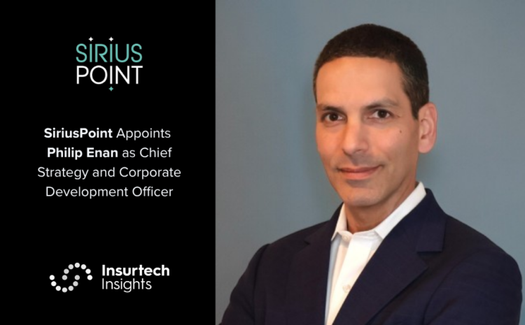  SiriusPoint Appoints Philip Enan as Chief Strategy and Corporate Development Officer