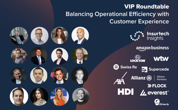  Post-VIP Roundtable Thoughts: Unpacking the (false) paradox of efficiency vs experience trade offs in insurance by Rory Yates