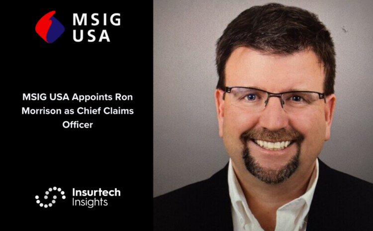  MSIG USA Appoints Ron Morrison as Chief Claims Officer