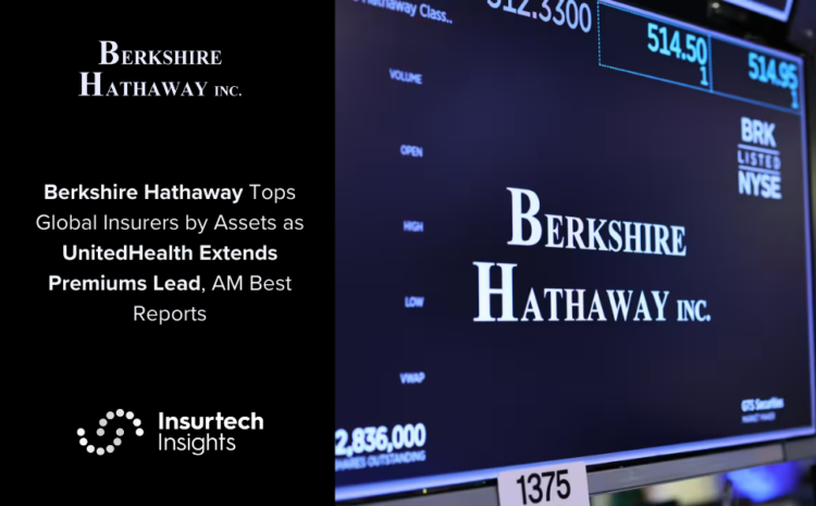  Berkshire Hathaway Tops Global Insurers by Assets as UnitedHealth Extends Premiums Lead, AM Best Reports