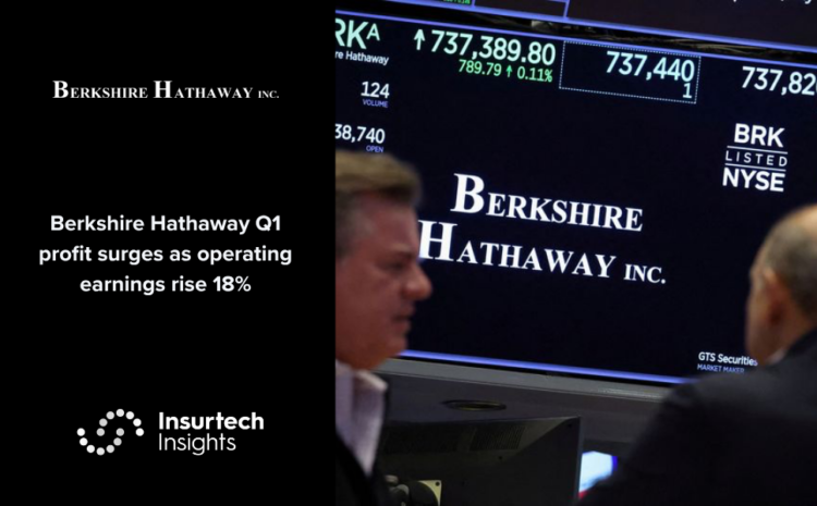  Berkshire Hathaway Q1 profit surges as operating earnings rise 18%