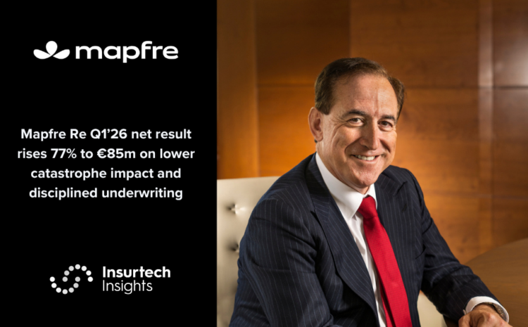  Mapfre Re Q1’26 net result rises 77% to €85m on lower catastrophe impact and disciplined underwriting