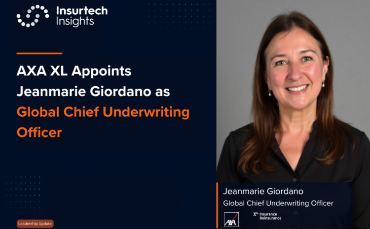  AXA XL Appoints Jeanmarie Giordano as Global Chief Underwriting Officer