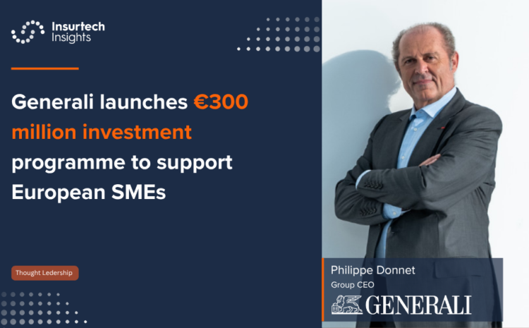 Generali launches €300 million investment programme to support European SMEs
