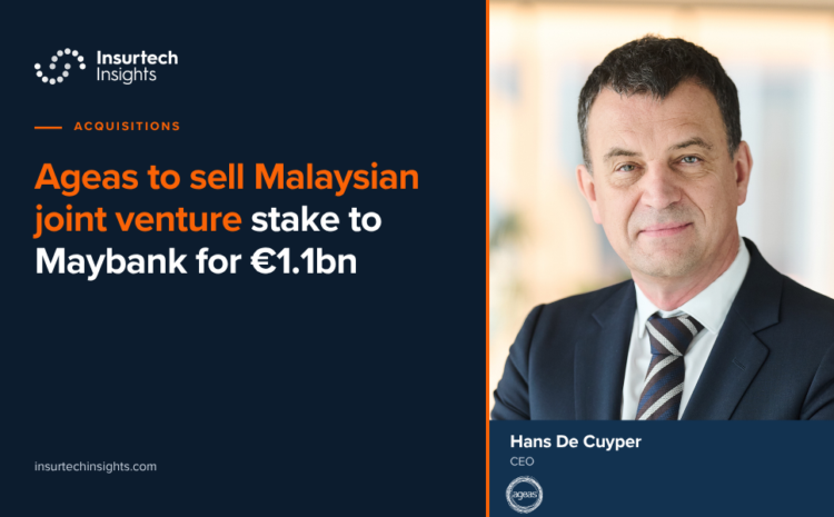  Ageas to sell Malaysian joint venture stake to Maybank for €1.1bn