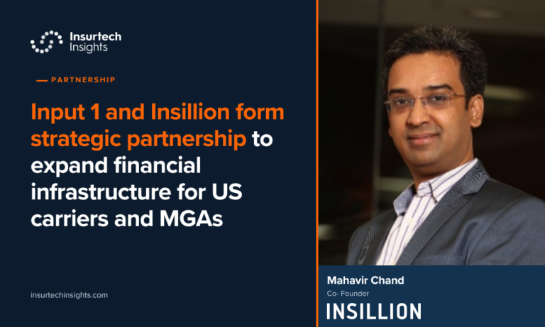 Input 1 and Insillion form strategic partnership to expand financial infrastructure for US carriers and MGAs