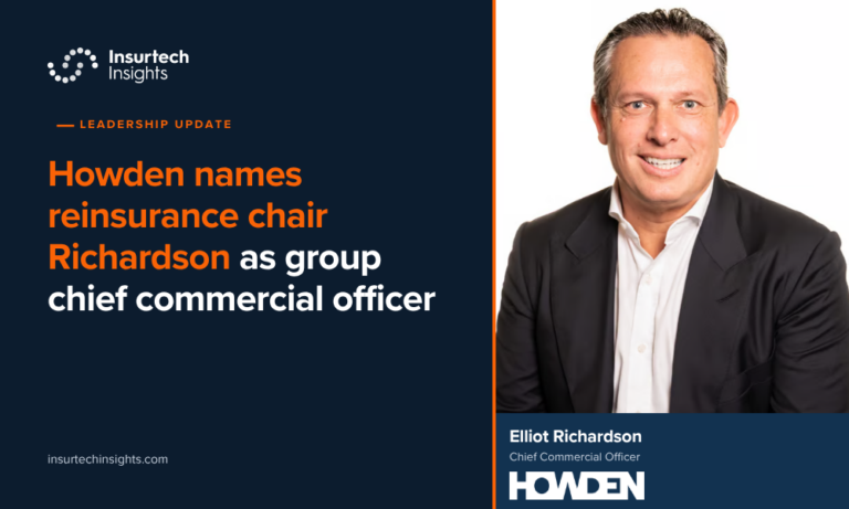 Howden names reinsurance chair Richardson as group chief commercial officer