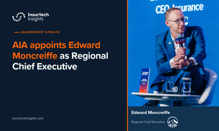AIA appoints Edward Moncreiffe as Regional Chief Executive
