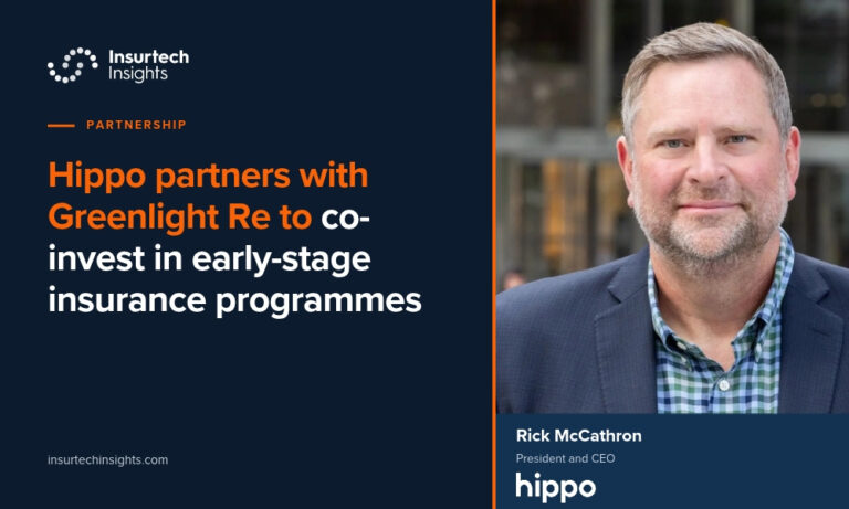 Hippo partners with Greenlight Re to co-invest in early-stage insurance programmes