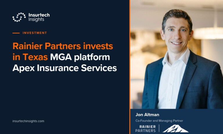 Rainier Partners invests in Texas MGA platform Apex Insurance Services
